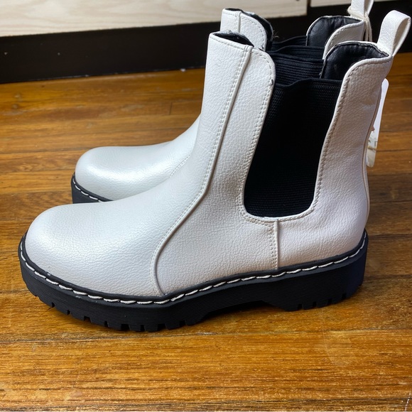 Sincerely Jules Platform Hippie Boots SZ 8 - Picture 3 of 14